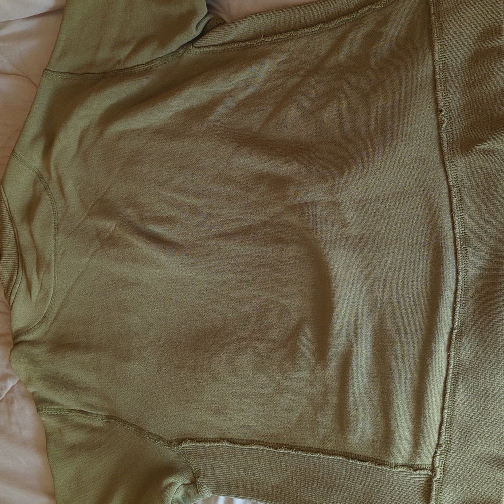 Oversized Vintage quarter zip Life is Good sweatshirt - Picture 7 of 7